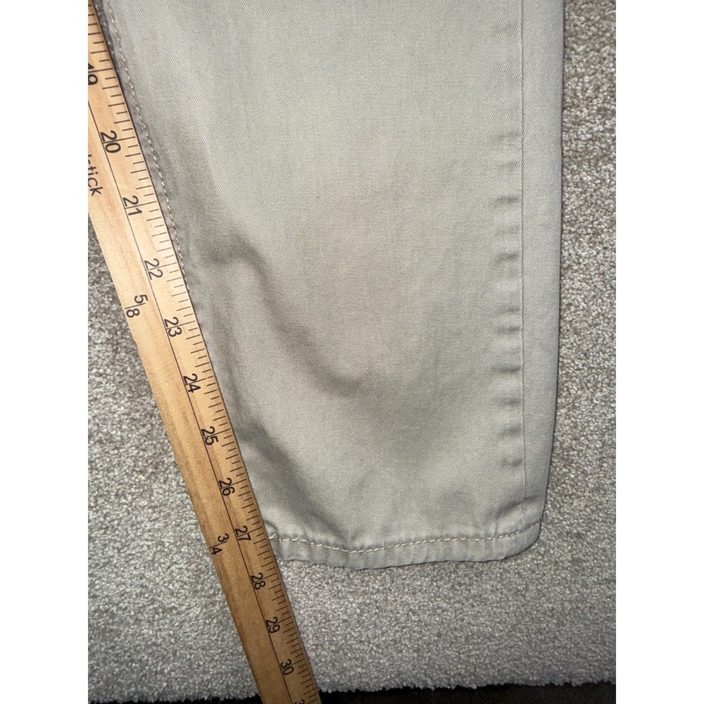 Levis 508 Pants Boys 18 Gray Cotton Logo Mid Rise Tapered Leg Everyday Wear - Picture 9 of 12